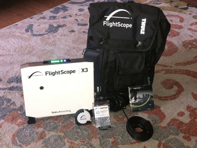 FlightScope X3 Portable Golf Launch Monitor