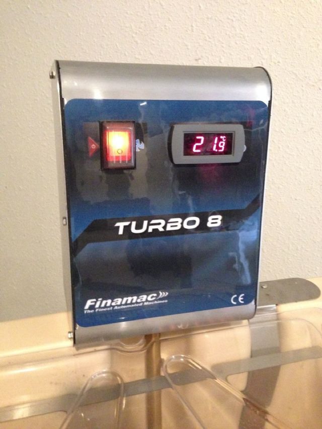 Finamac Turbo 8 high powered Popsicle Machine + ac