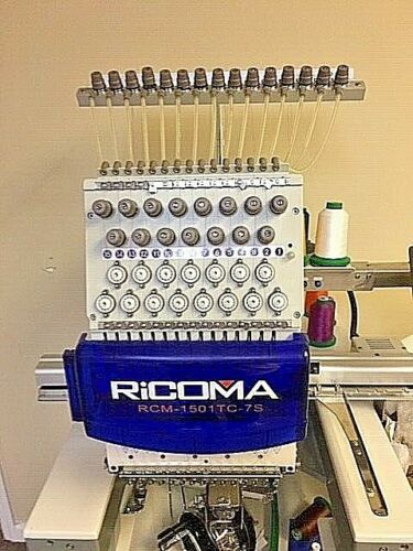 Ricoma RCM - 1501TC - 7S Single Head 15 Needle Emb